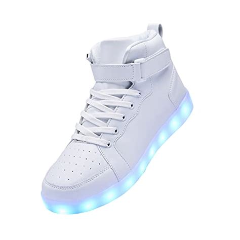 Shinmax Best Light Up Shoes for Men Women, Fiber Optic LED