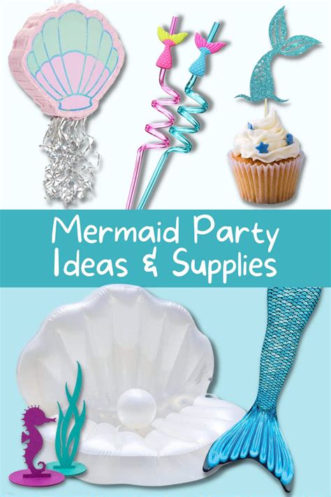 Best Mermaid Party Ideas using Amazon Decorations & Supplies