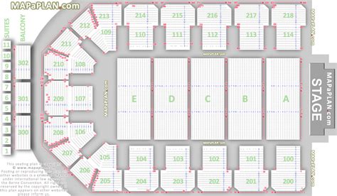 Newcastle Metro Radio Arena - Detailed seat numbers & row lettering ...