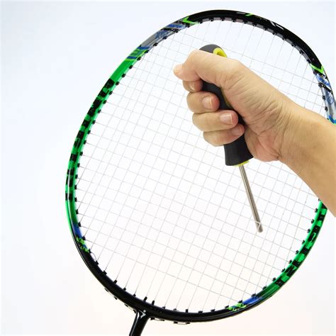 Tennis Racket Stringing Machine Tennis Badminton Racket Straight Stringing Tool Awl Racquet ...