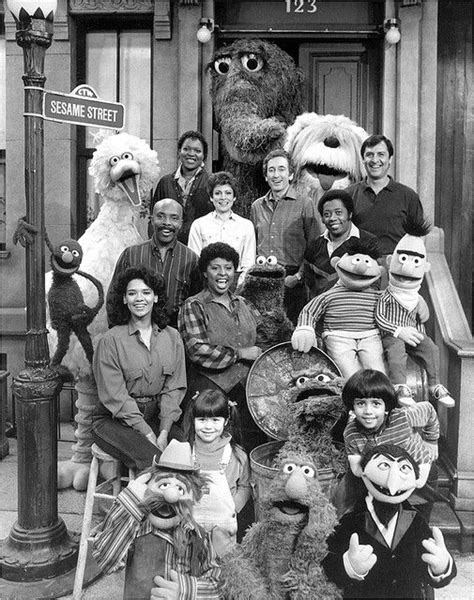 All the people and characters I loved from Sesame Street in the 70's ...