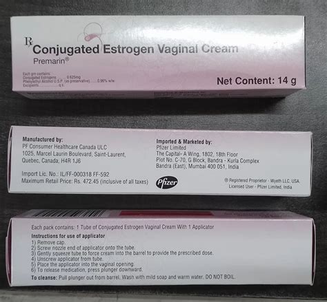 Conjugated Estrogen Vaginal Cream at Rs 650 | Vaginal Cream in Nagpur ...