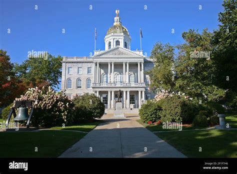 New Hampshire State House Stock Photo - Alamy