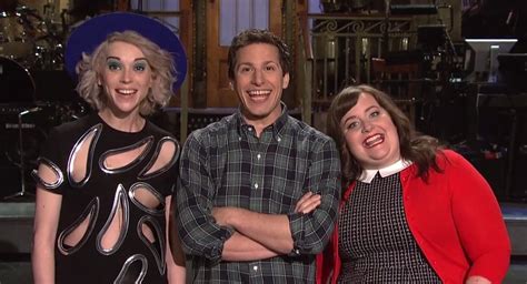 Watch St. Vincent in SNL promos with Andy Samberg | The Line of Best Fit