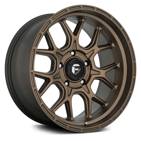 FUEL® D671 TECH 1PC Wheels - Matte Bronze Rims