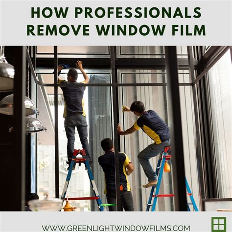 How Professionals Remove Window Film - GreenLight Window Films