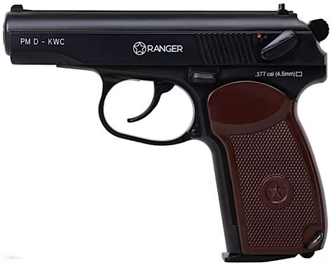 KWC PM Makarov Non-Blowback CO2 Pellet Pistol Table Top Review ...