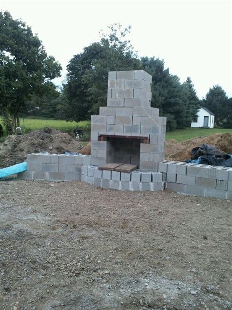 Our fireplace project. Stacked bricks to evaluate the shape. | Outdoor ...