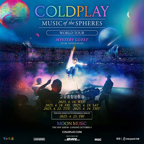 Coldplay Concert 2025 Seoul｜Music Of The Spheres World Tour