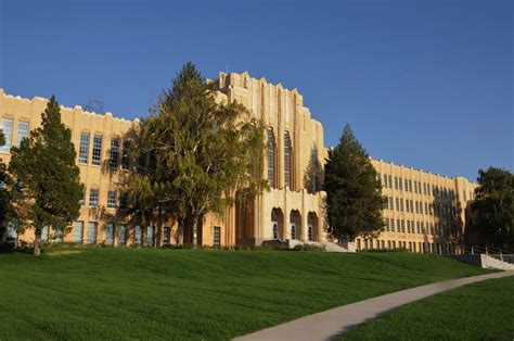 Southeast view of main entrance at Ogden High School Travel Around The World, Around The Worlds ...