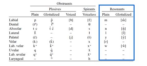 sonorant] – INLP Linguistic Glossary