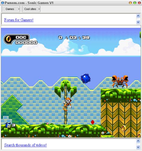 Sonic Games - Best Flash Games