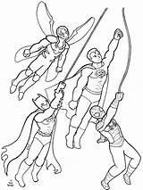 Superhero Coloring Pages  Best For Kids sketch template