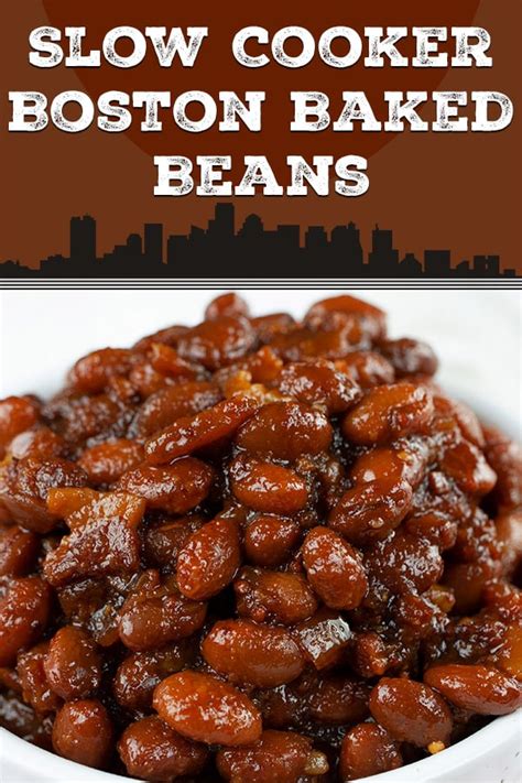 Slow Cooker Boston Baked Beans - Don't Sweat The Recipe