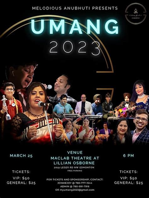 Umang 2023 at Lillian Osborne High School, Edmonton, AB | Indian Event