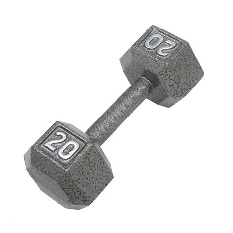 CAP Barbell 20 lb. Solid Hex Dumbbells | Academy