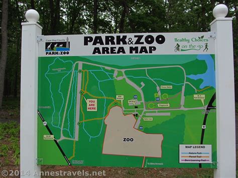 Cape May Zoo Map | Park map near the parking area for the Ca… | Flickr