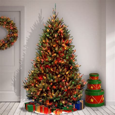 National Tree Co. Natural Fraser 7.5' Green Fir Artificial Christmas ...