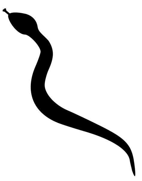 File:Snake silhouette.svg - Wikimedia Commons