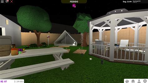 Bloxburg Backyard Ideas Aesthetic