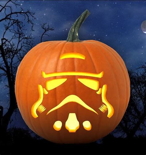 Star Wars storm trooper Halloween Pumpkin carving by Grafiteez Halloween Craft Treats, Halloween ...