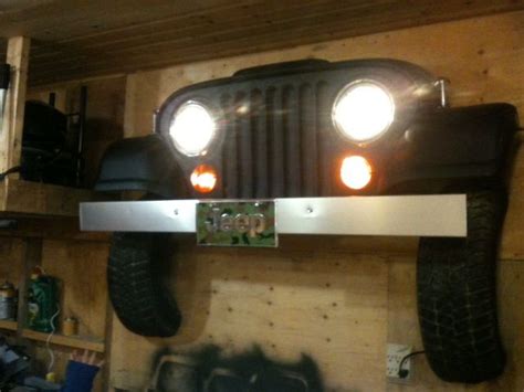 Jeep Grille Wall Art - Page 2 - JeepForum.com | Garage decor, Jeep ...