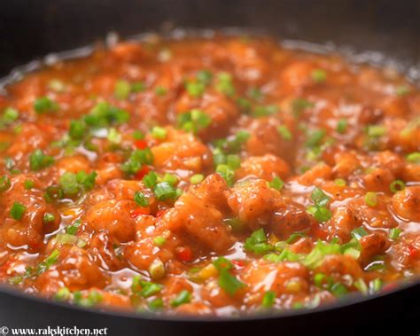 Gobi Manchurian dry recipe | Crispy & juicy - Raks Kitchen