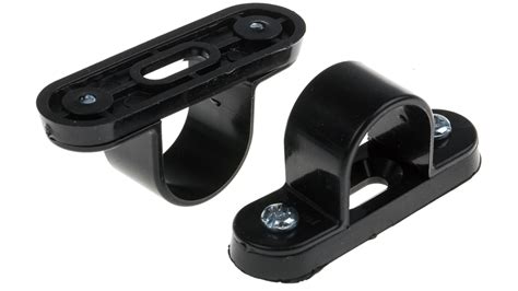 RS PRO Saddle, Conduit Fitting, Plastic, Black | RS