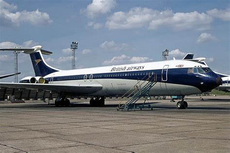 British Airways Vickers Super VC10 Srs1151 G-ASGA at London Heathrow Airport | Vickers VC-10 ...