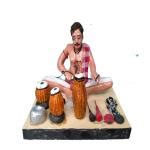 Buy SIMONART AND PRINTING Indian Clay Handicraft Musical ininstrument ...