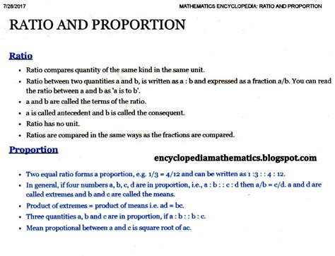 Ratio and proportion. | Ratios and proportions, Mathematics, Writing