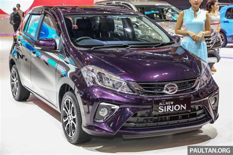 GIIAS 2018: Daihatsu Sirion - D-badged Perodua Myvi - paultan.org