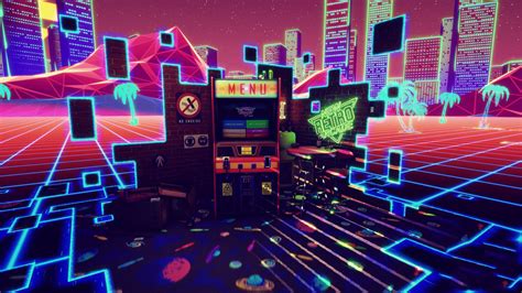 'New Retro Arcade Neon' Launches on Steam for HTC Vive | Retro arcade ...