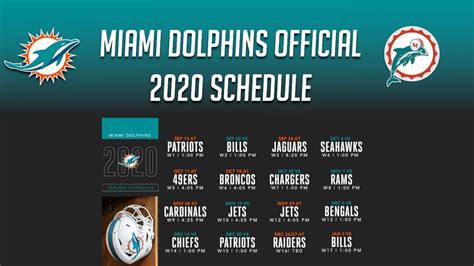 Miami Dolphins 2022 Schedule Printable