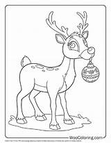 100  Reindeer coloring Pages Free PDF To Print Woo Coloring sketch template