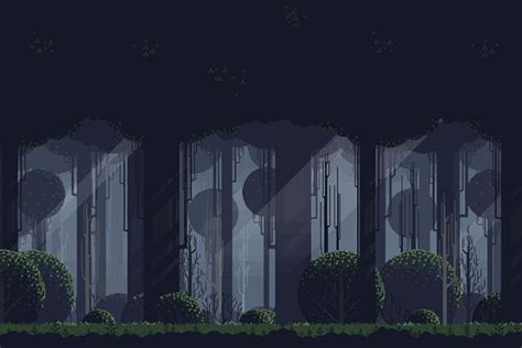 11 Free Pixel Art Backgrounds for Games - UnLucky Studio | Pixel art ...