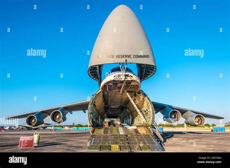 C-5 Galaxy Cargo Airplane Stock Photo - Alamy