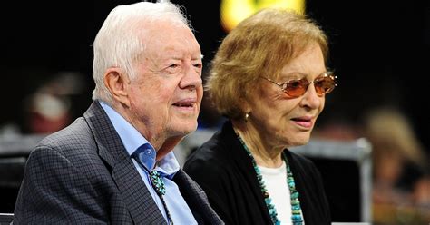 Jimmy Carter and wife Rosalynn celebrate their 75th wedding anniversary