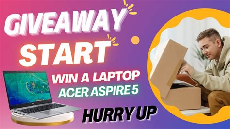 Giveaway Get A Chance To Win Brand New Laptop | Free Laptop | Win ...