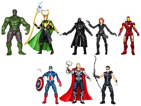 Marvel Avengers Avengers Collection Exclusive Action Figure 8-Pack Iron ...