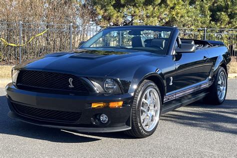 207-Mile 2007 Ford Mustang Shelby GT500 Convertible for sale on BaT ...