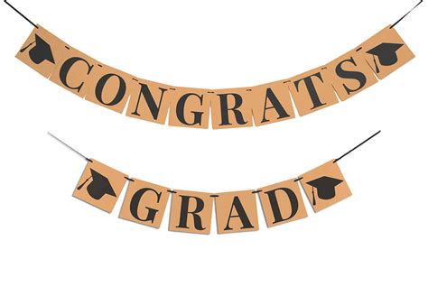 Download Congratulations Grad Banner | Wallpapers.com