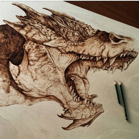 1,936 Likes, 35 Comments - Simone Mulas (@slim_draw) on Instagram: “Hola! Smaug , The Hobbit ...