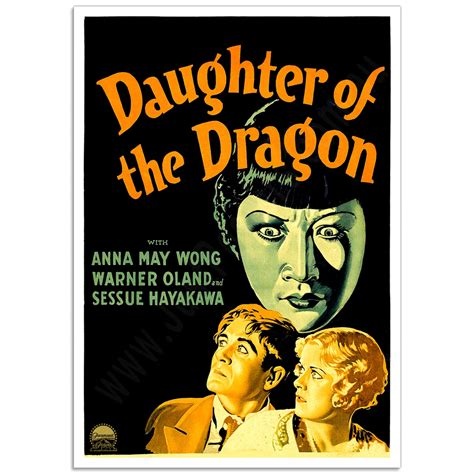 Daughter of the Dragon (1931) | Retro Movie Poster | Just Posters