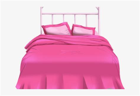 Bed Clipart Png Transparent - Pink Cartoon Bed PNG Image | Transparent PNG Free Download on SeekPNG