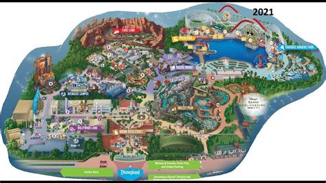 💥Disney California Adventure Maps Over the Years #6 DCA💥 - YouTube