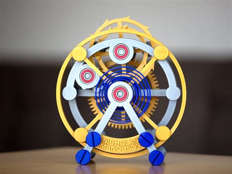 Watch tourbillon at 1,000 percent scale - CNET