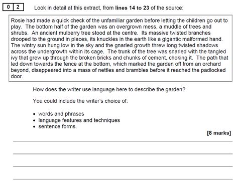 AQA GCSE Nov 2020 English Language Past Paper 1 Questions and Answers - PiAcademy Tutors