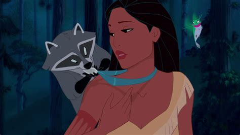 Image - Meeko fiddles with Pocahontas' necklace.jpg | Heroes Wiki | FANDOM powered by Wikia