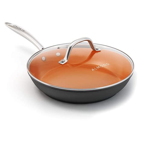 copper ceramic non stick pan Cermalon 5-piece copper ceramic non-stick ...